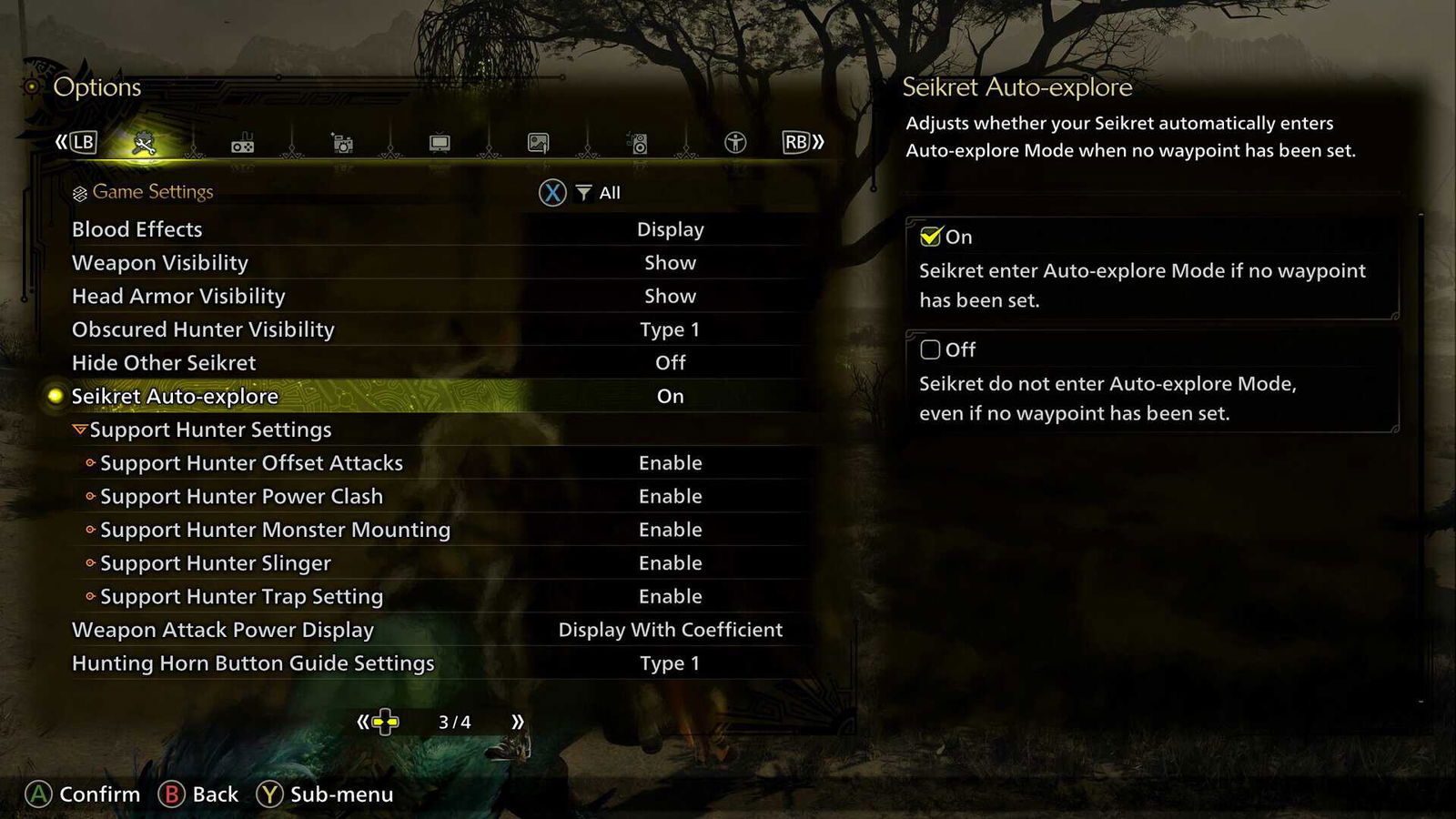 Monster Hunter Wilds - Disable Seikret Auto-Explore-01