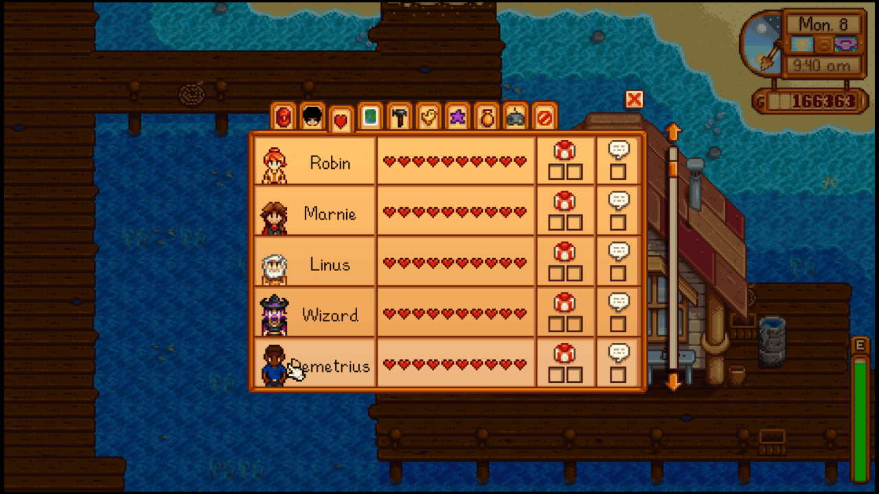 Stardew Valley relationship | The Outerhaven
