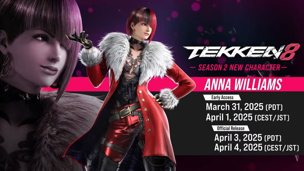 Tekken 8 - Anna Williams-01-Release Date | The Outerhaven