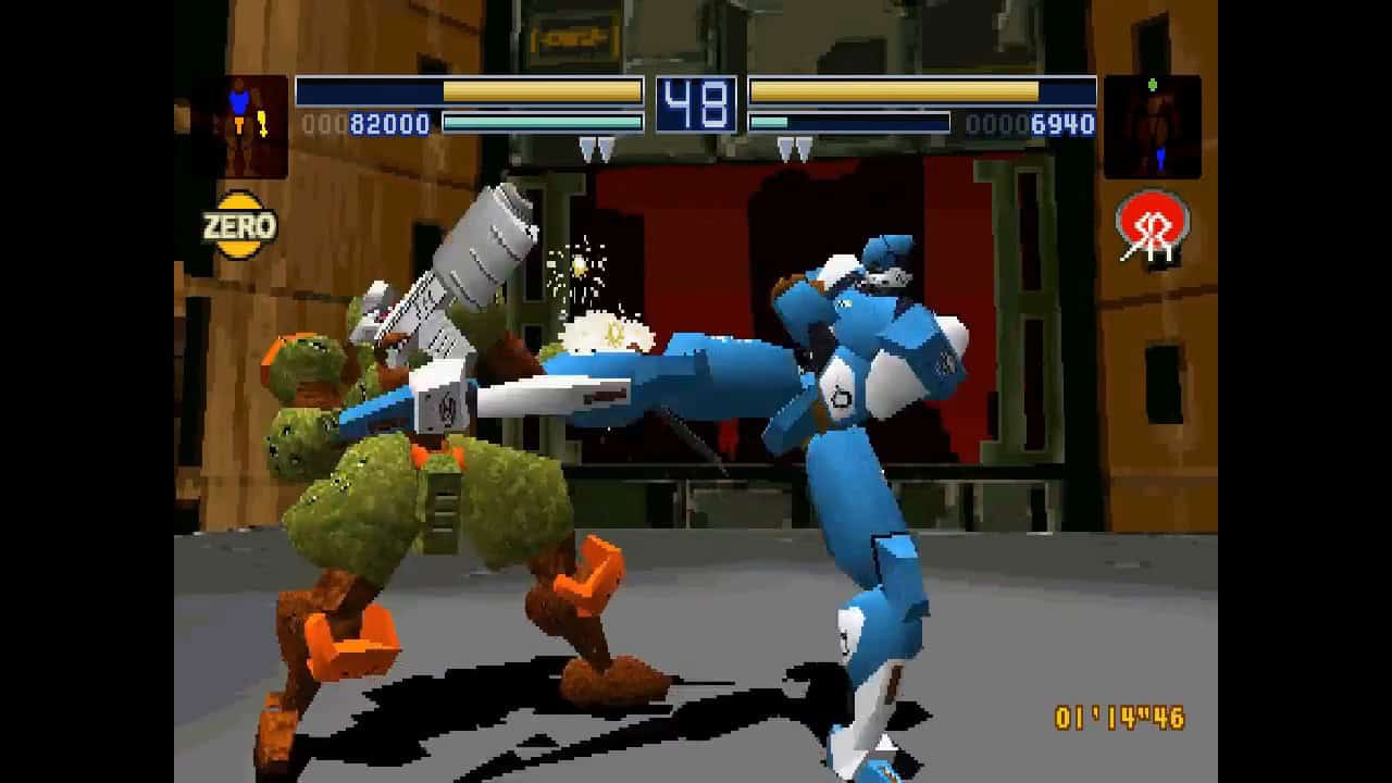 Zero Divide PS1 Gameplay 2-2 screenshot | The Outerhaven Zero Divide PS1 Gameplay 2-2 screenshot