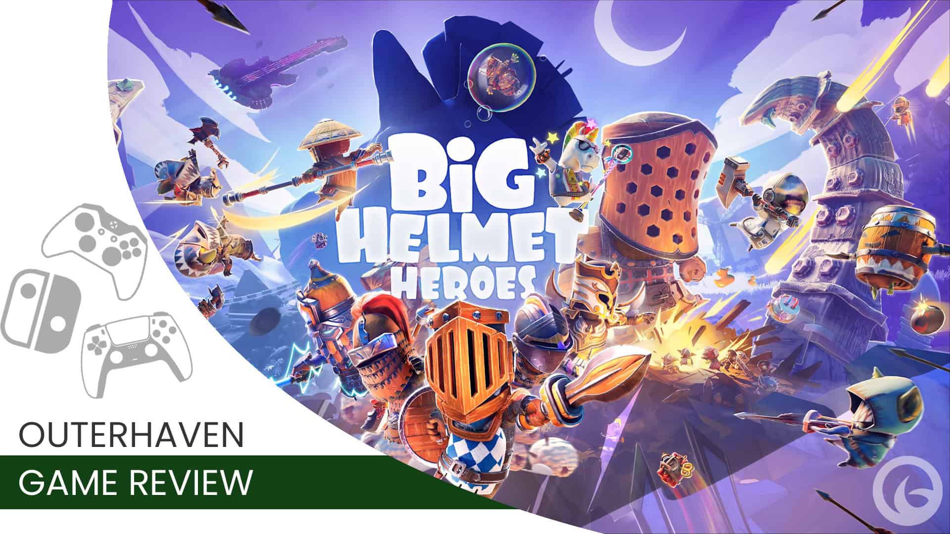 big_hement_heroes_review_header | The Outerhaven Big Helmet Heroes