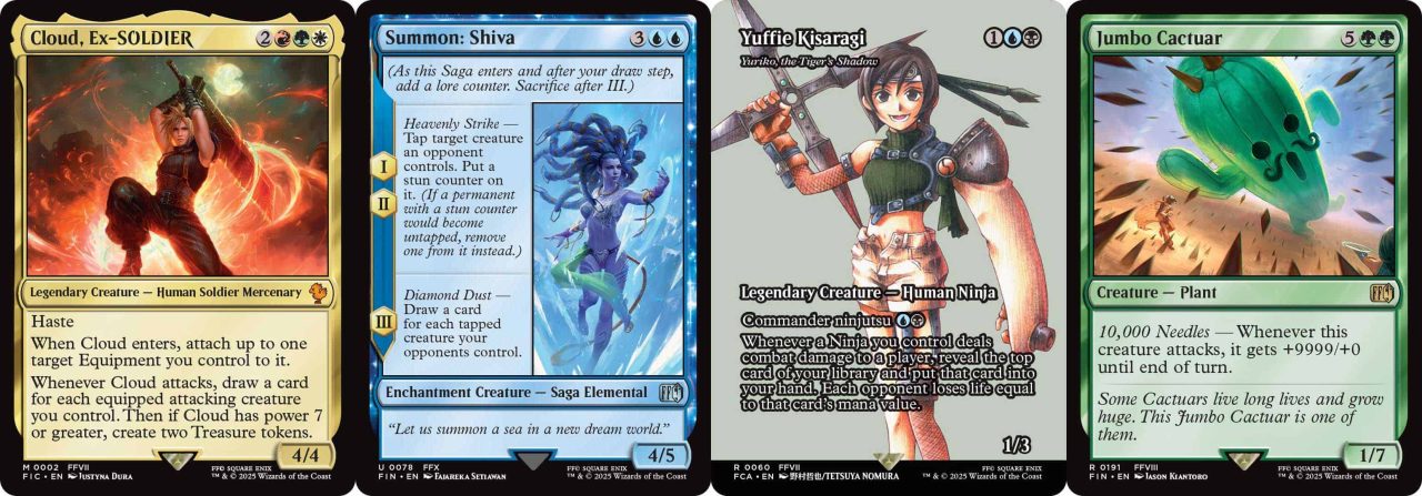 cards1 | The Outerhaven Final Fantasy Magic: The Gathering