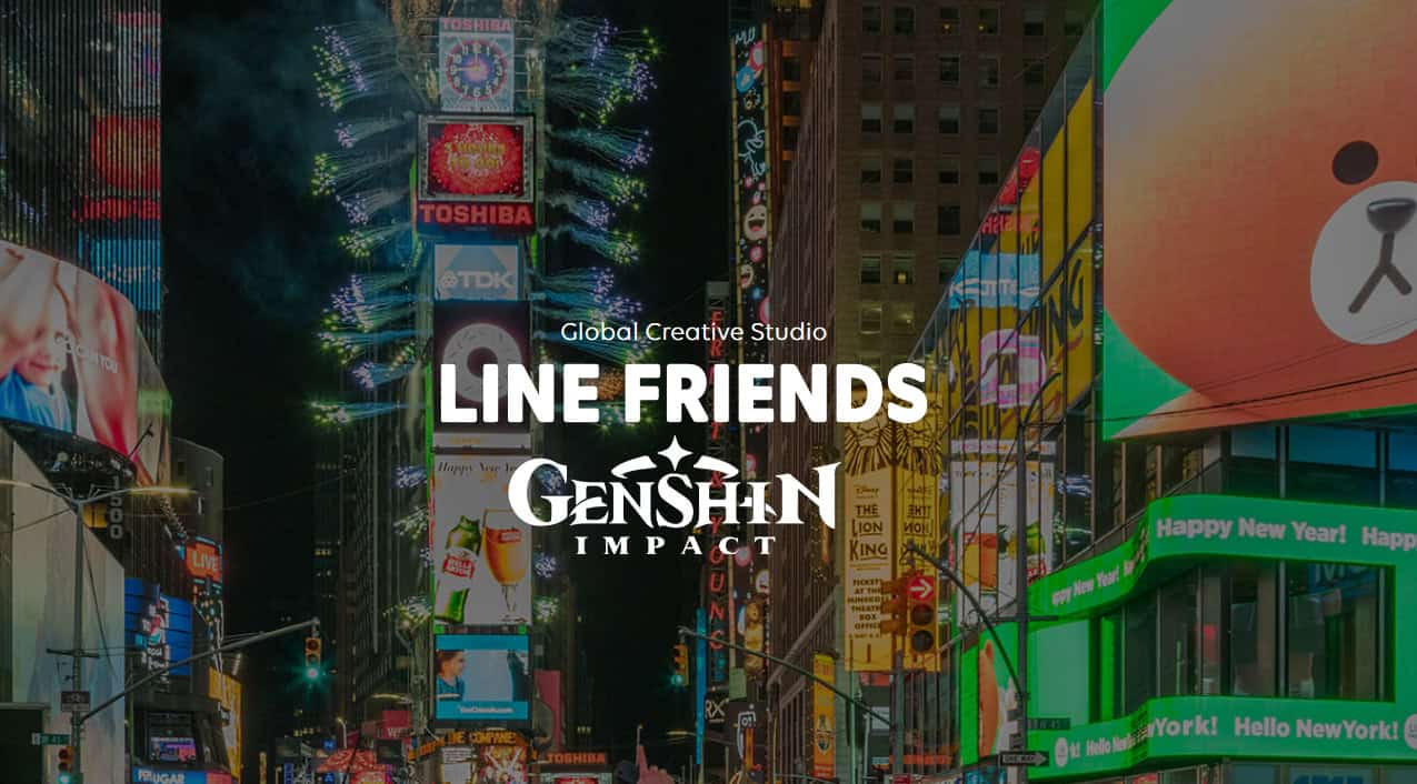 Line Friends x Genshin Impact