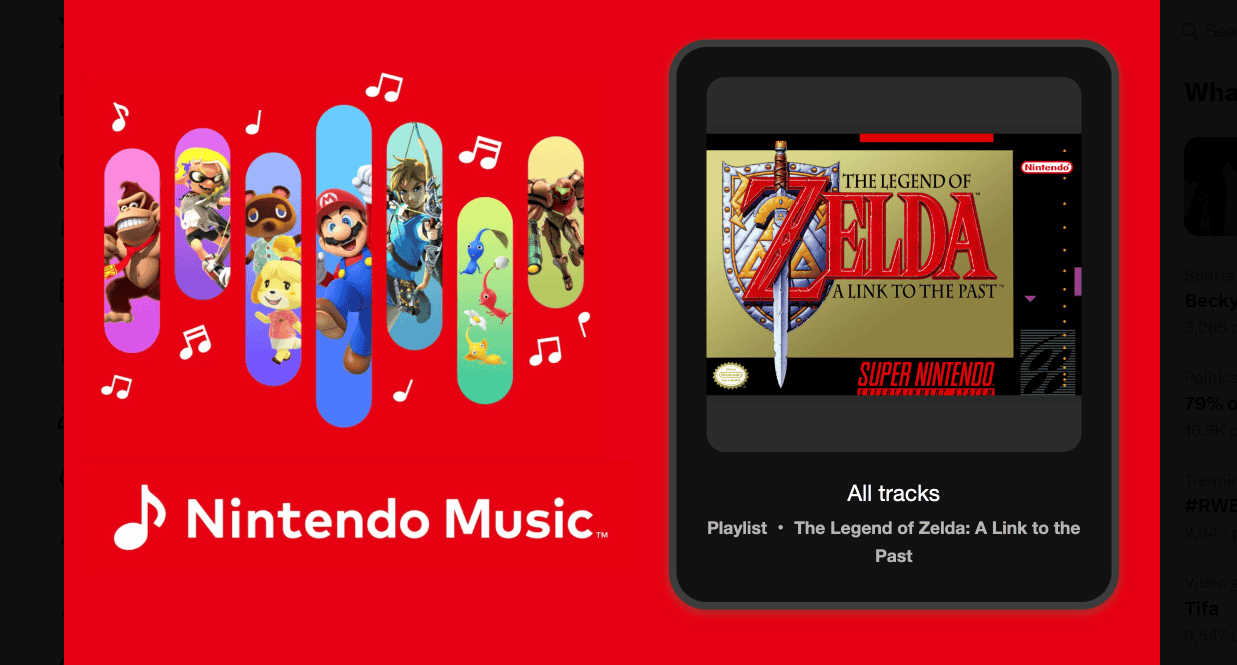 Screenshot 2025-03-04 000101 | The Outerhaven Nintendo Music, The Legend of Zelda A Link To The Past