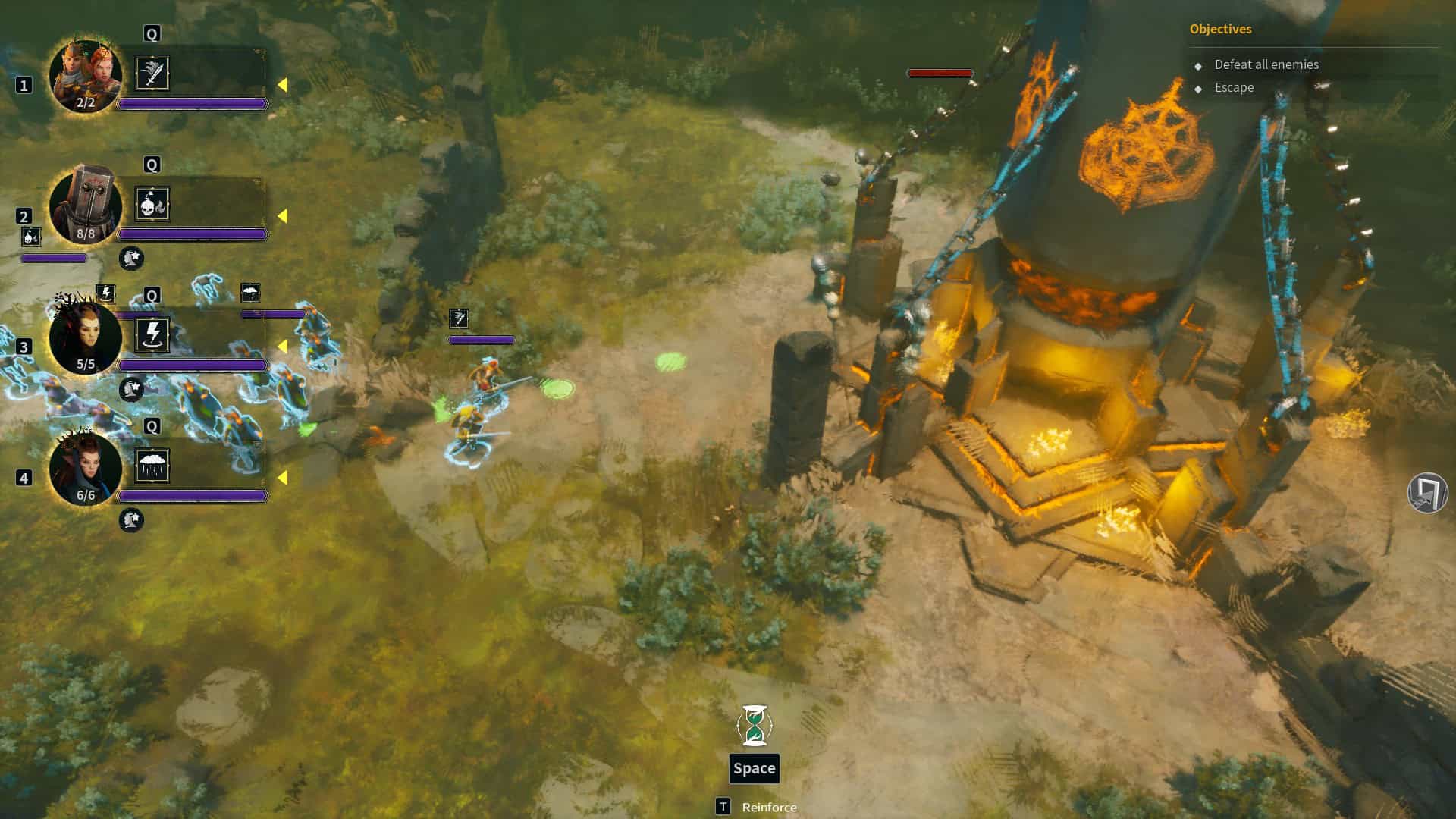 Wartorn Combat Screenshot | The Outerhaven Game Screenshot of Wartorn during combat