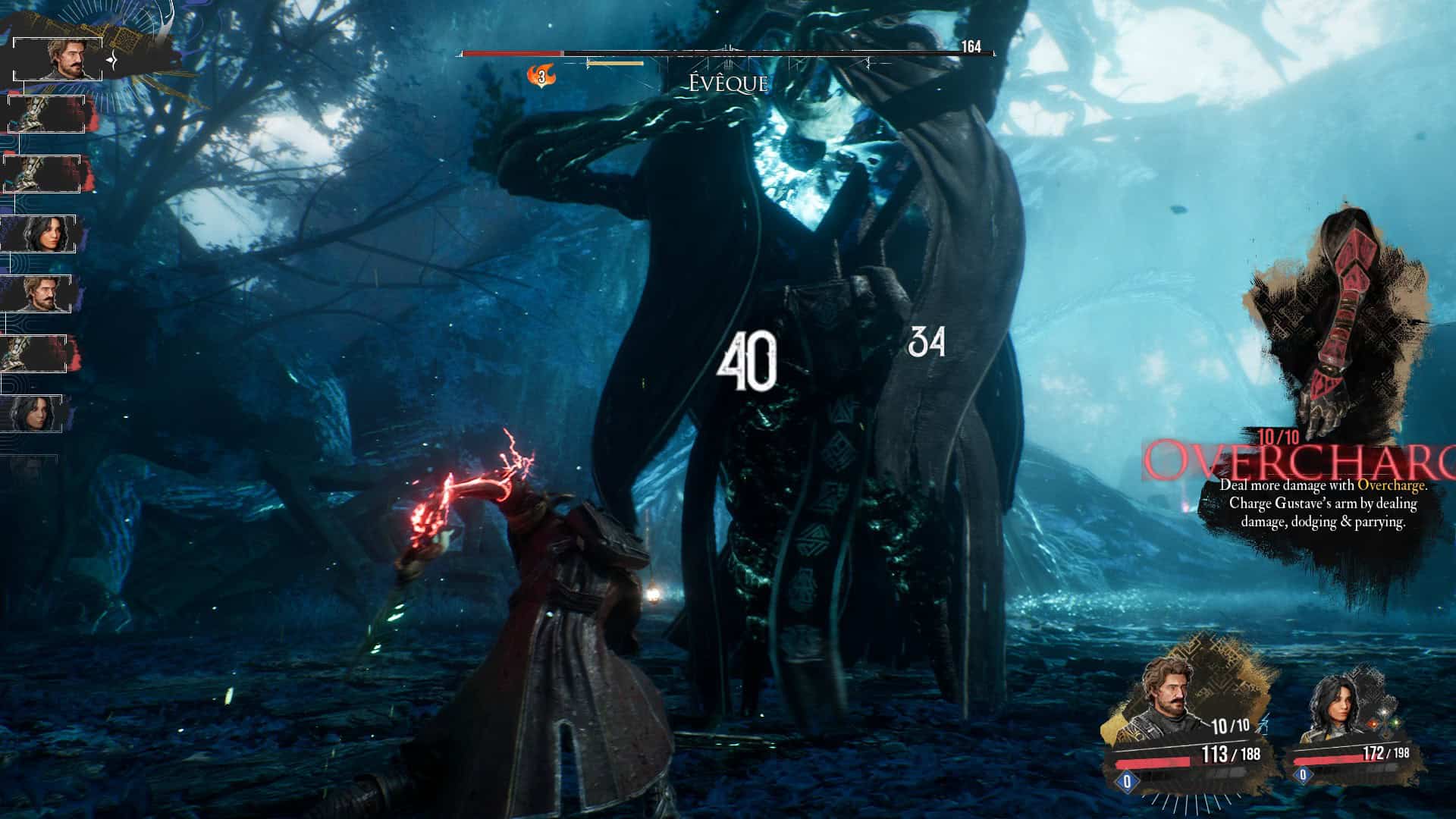 Clair Obsur Expedition 33 Boss | The Outerhaven Combat screenshot of a boss in Clair Obscur Expedition 33
