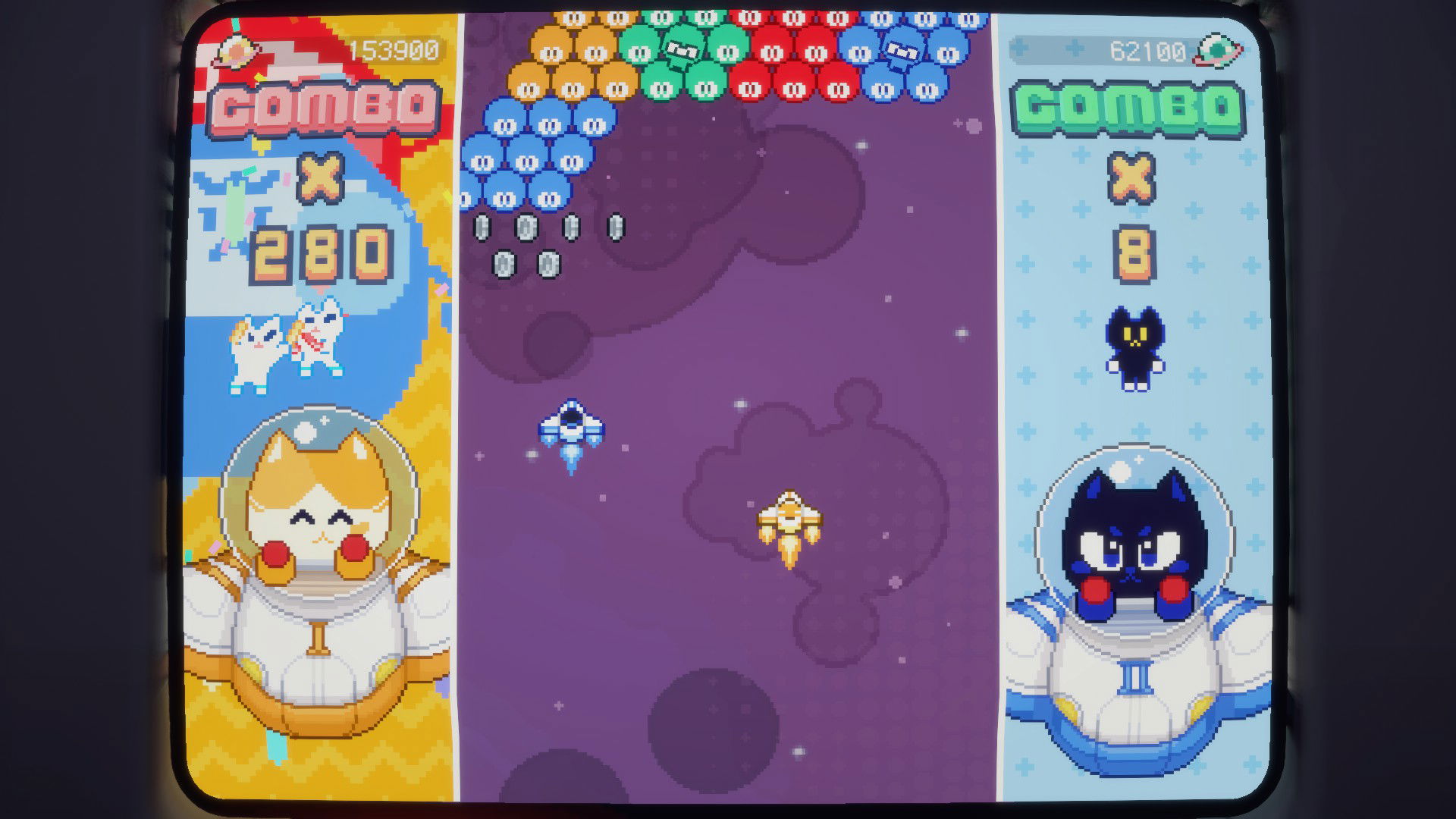 Arcade game from <em>Popucom</em> screenshot