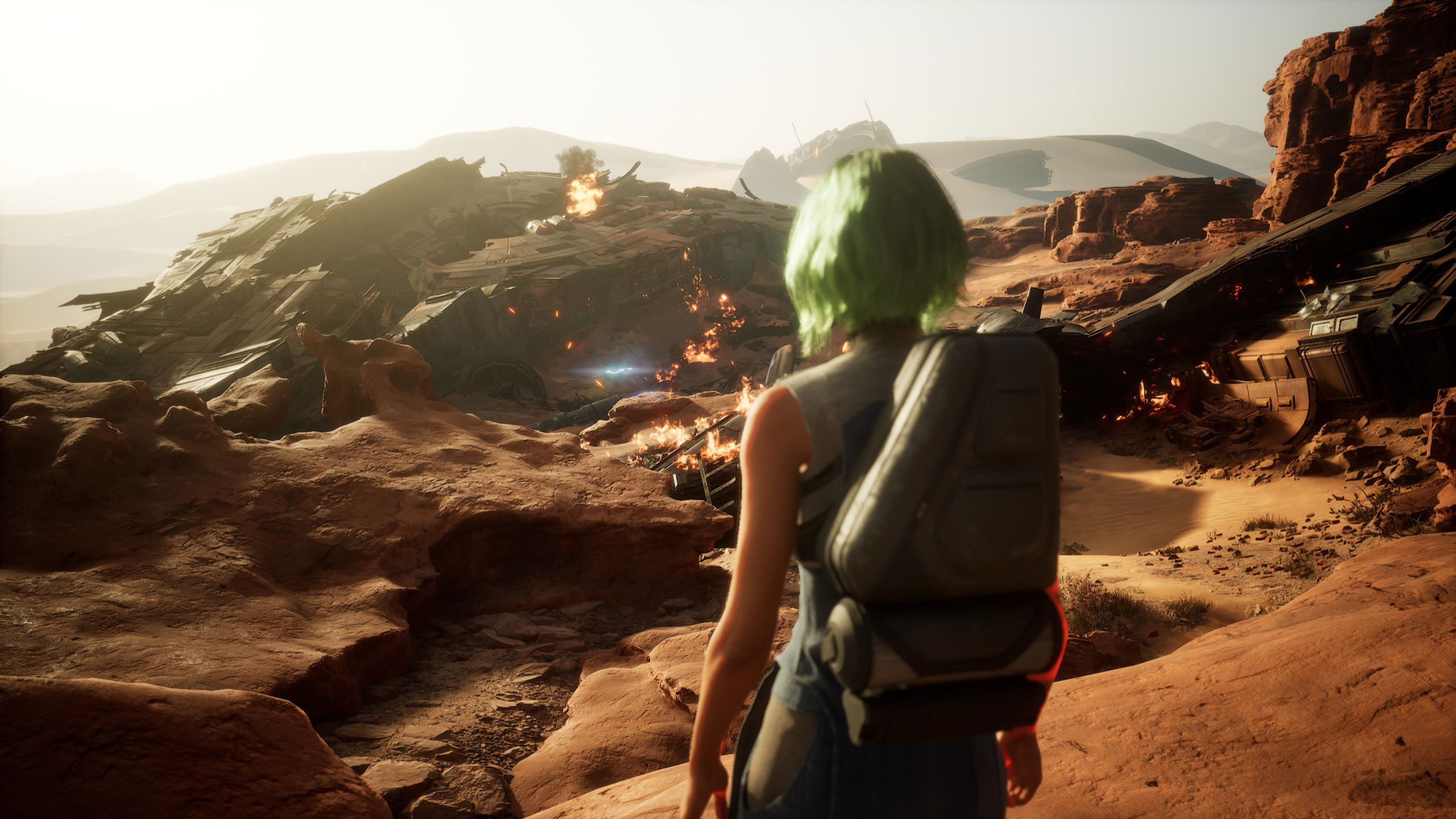 Being on Arrakis in Dune Awakening