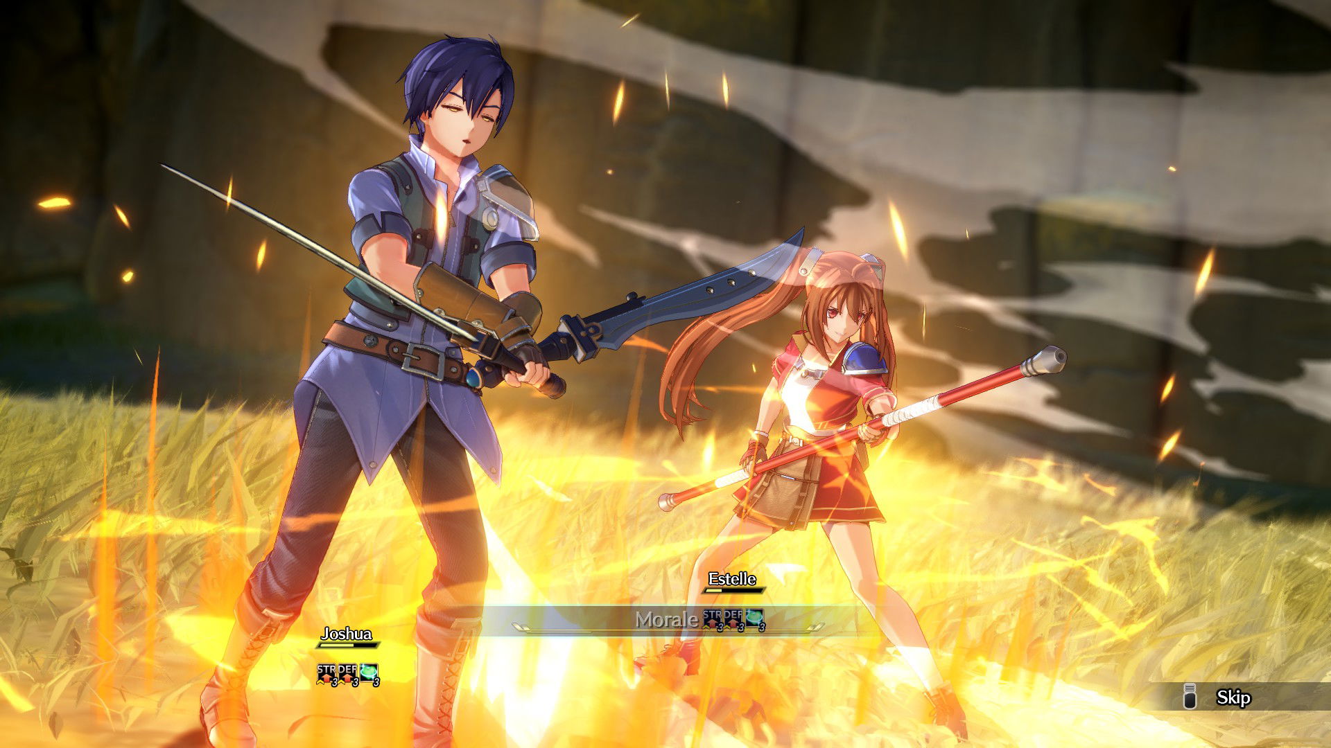 Trails in the Sky First Chapter Combat Screenshot