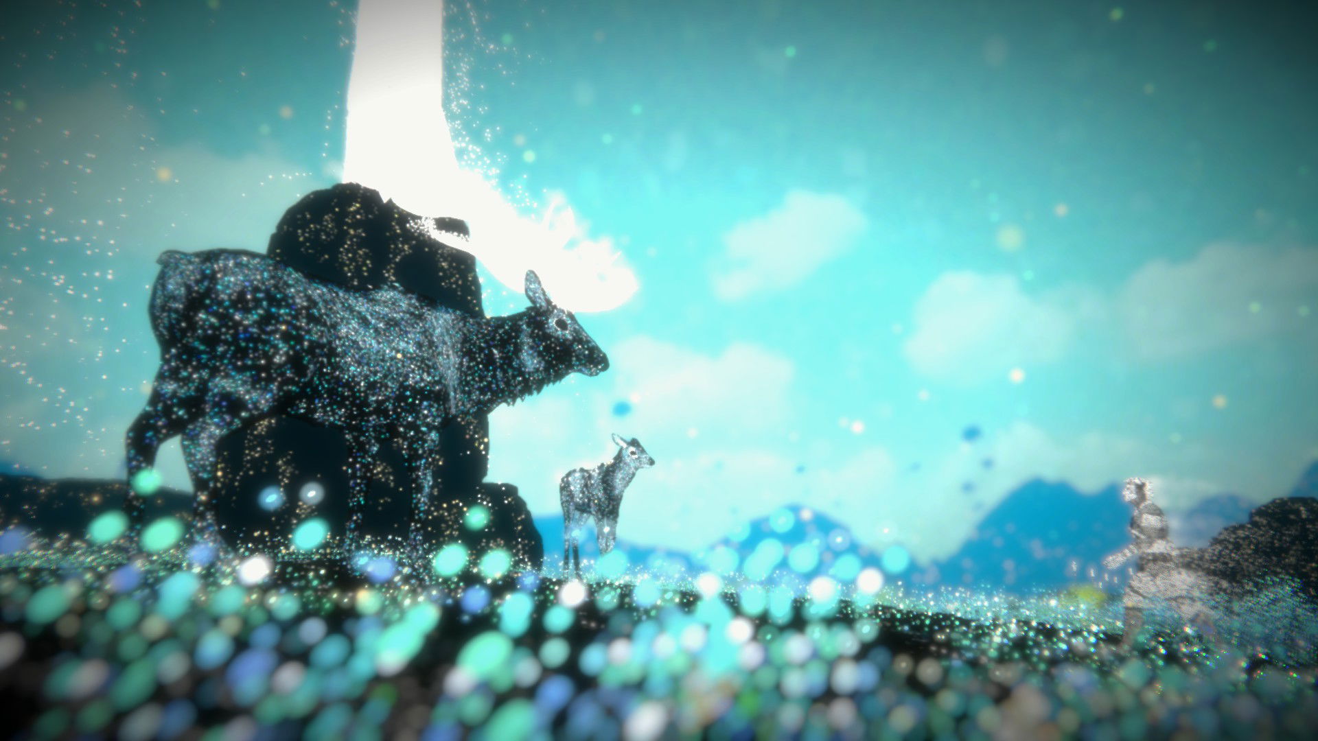 Environment screenshot in Particle Hearts