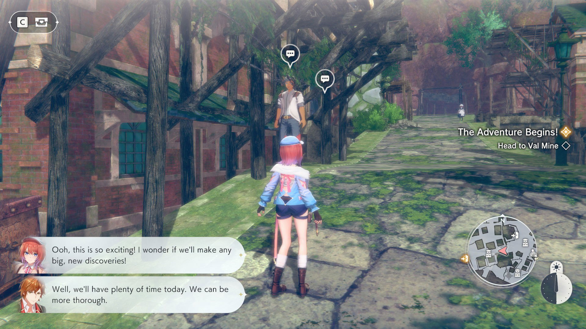 Town of Hallfein in Atelier Resleriana: The Red Alchemist & The White Guardian