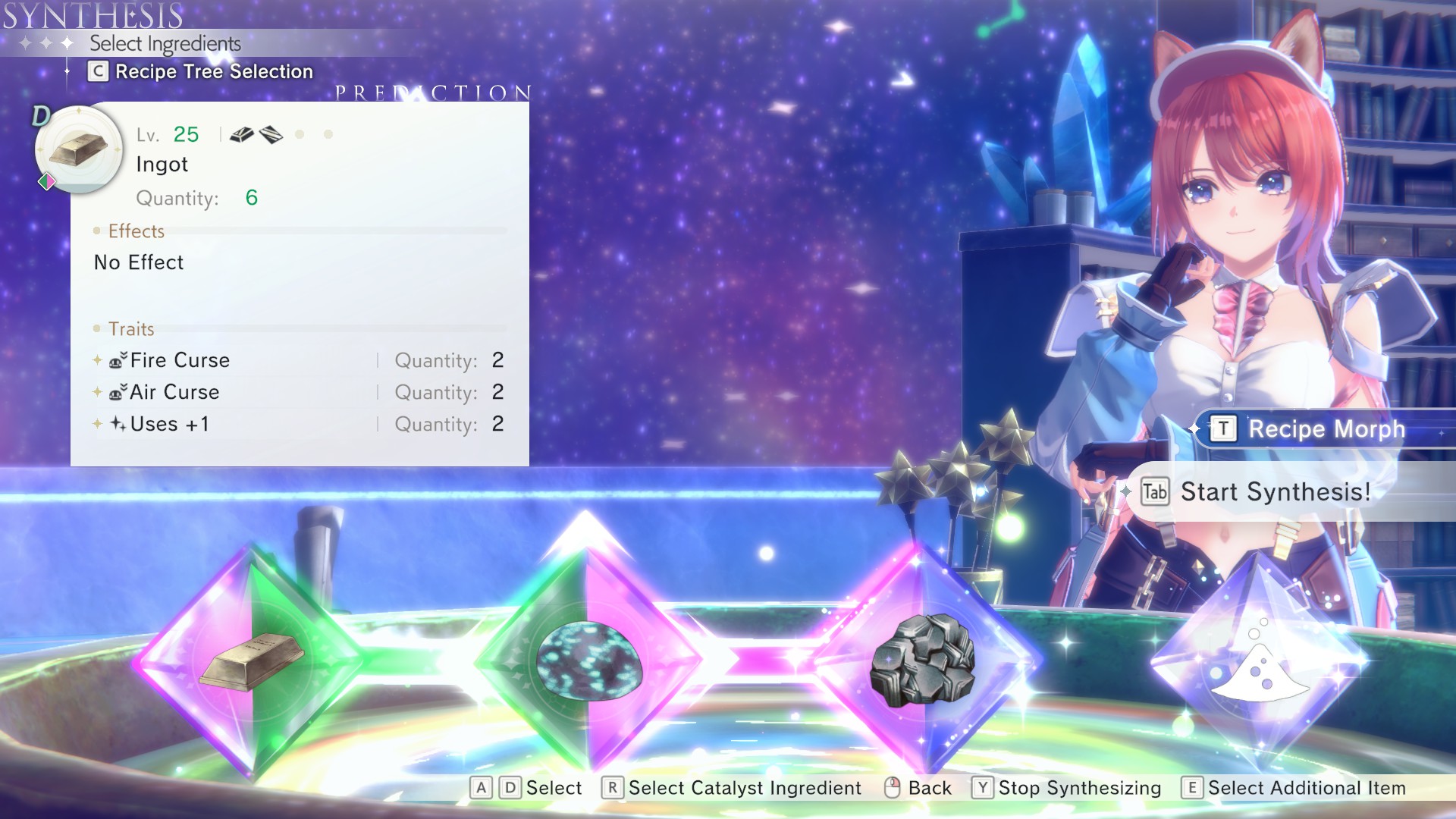 20250922185127_1 | The Outerhaven Synthesis screen in Atelier Resleriana: The Red Alchemist & The White Guardian
