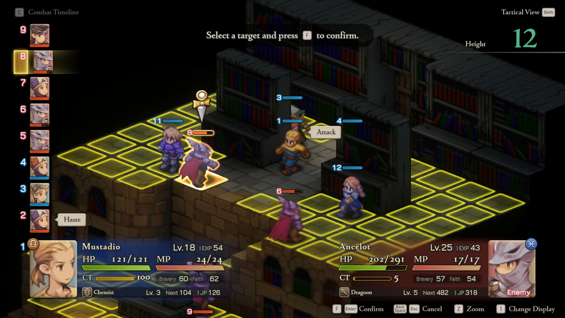 20250923185926_1 | The Outerhaven Battle screen in <em>Final Fantasy Tactics – The Ivalice Chronicles</em>