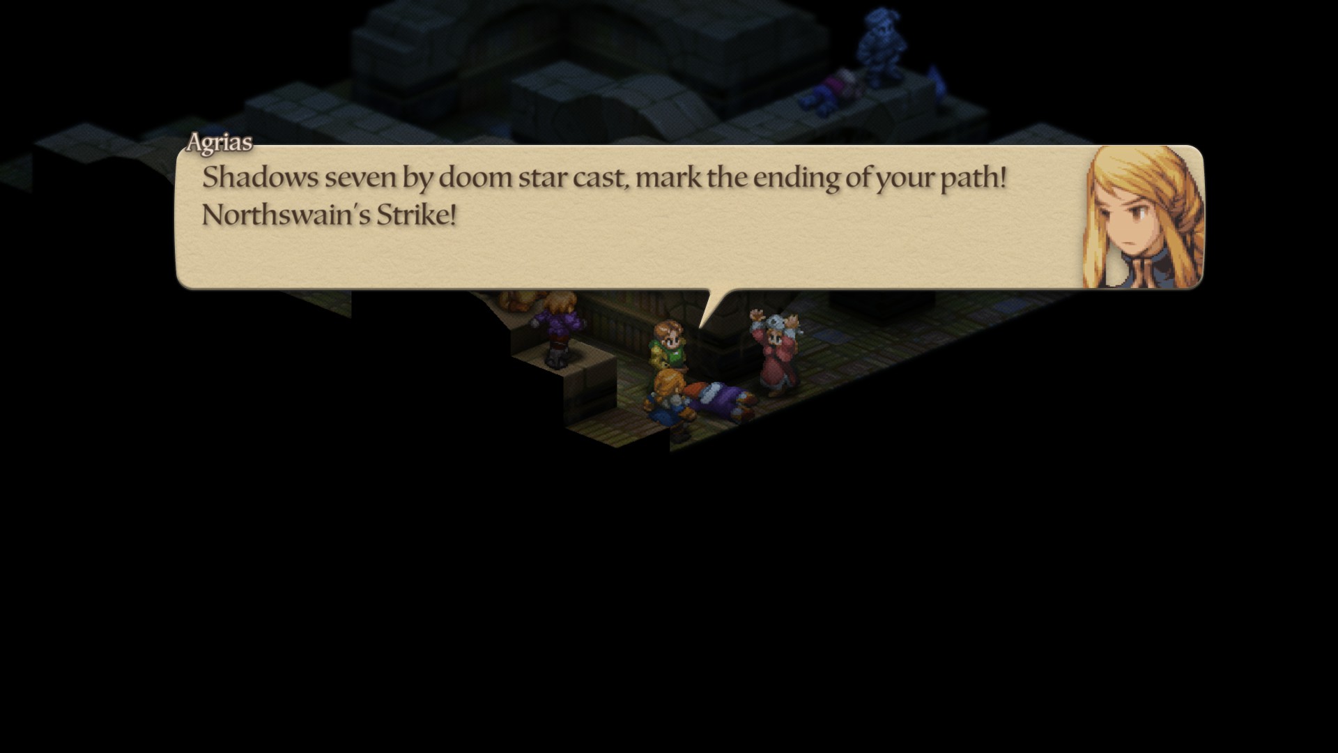 20250923192904_1 | The Outerhaven Battle dialogue in <em>Final Fantasy Tactics – The Ivalice Chronicles</em>