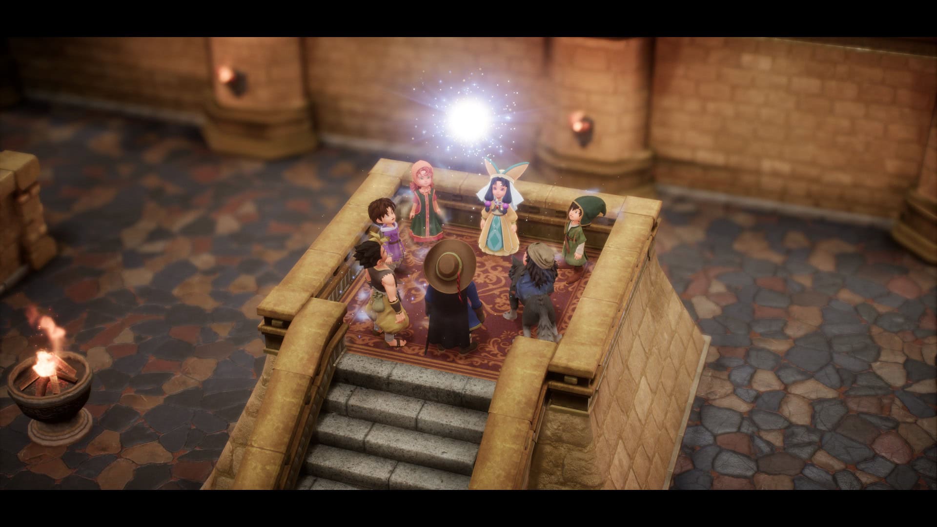 A screenshot of the AllTrades Abby from Dragon Quest VII Reimagined