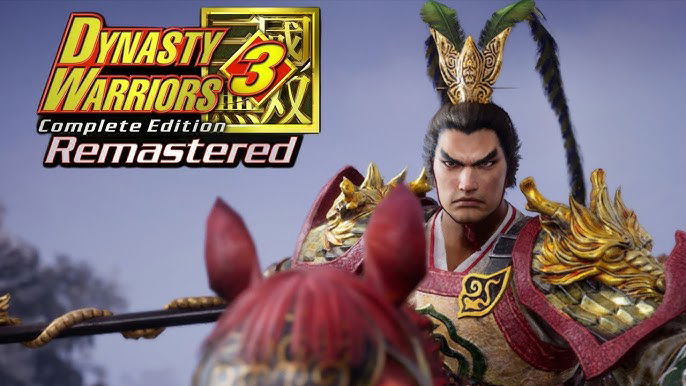 Dynasty Warriors 3 Complete Edition Remastered Lu Bu model with logo