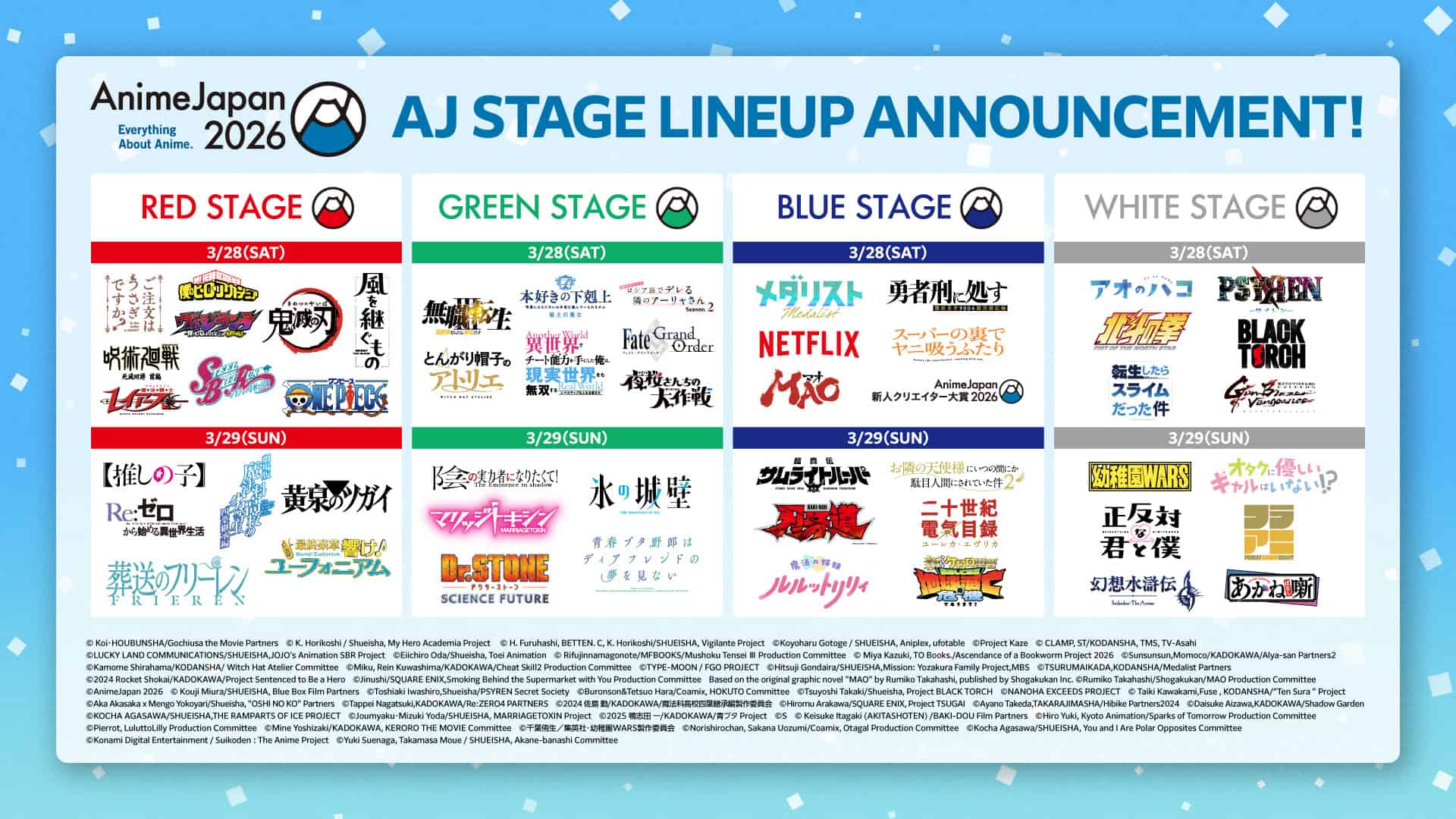 stagelineup_EN | The Outerhaven AnimeJapan