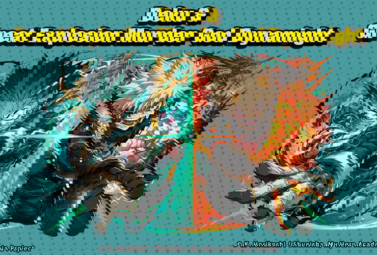 001_Deku Great Explosion Murder God Dynamight | The Outerhaven