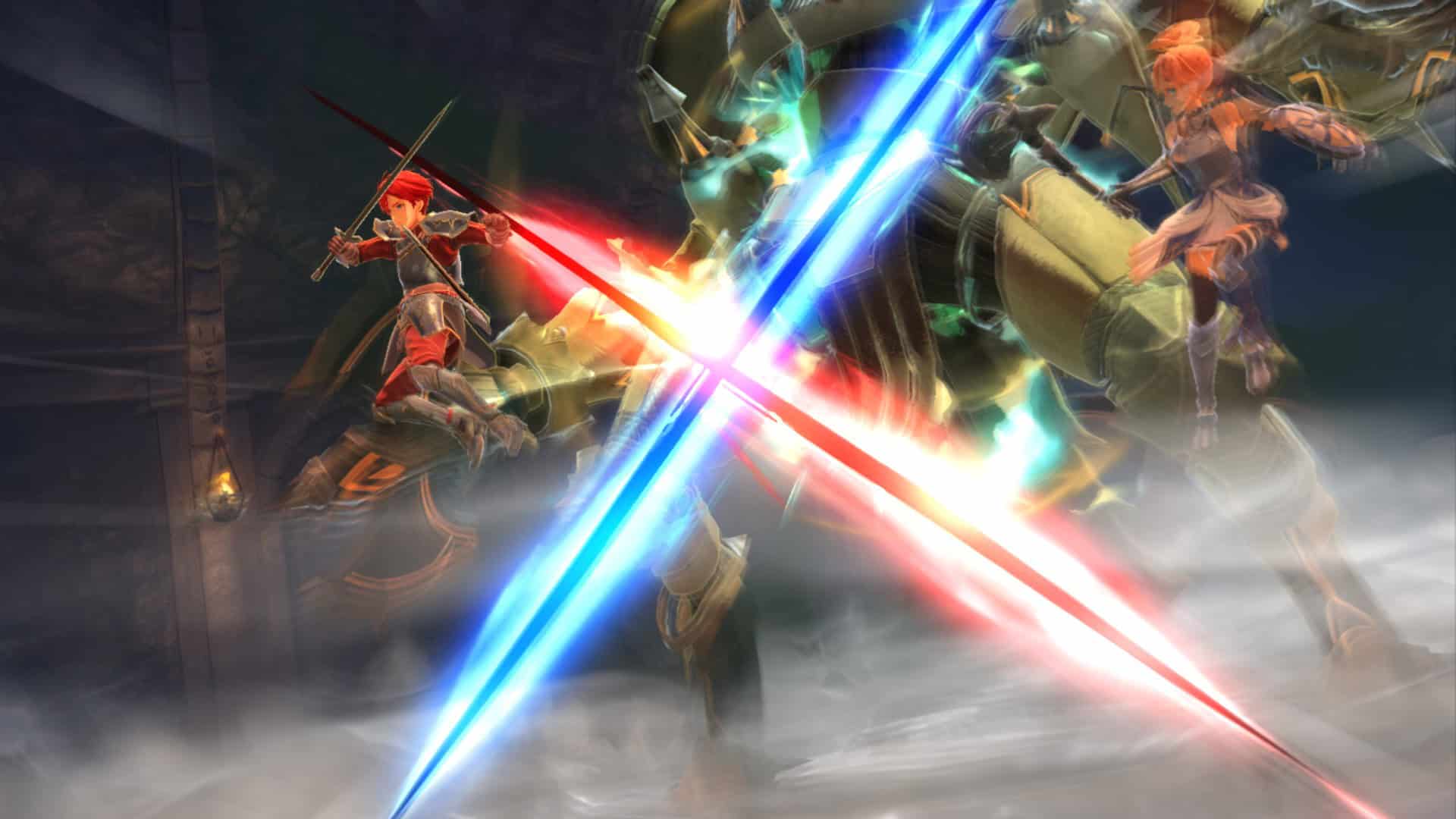 Ys X Proud Nordics Boss | The Outerhaven Adol and Karja fighting one of the new bosses in Ys X: Proud Nordics