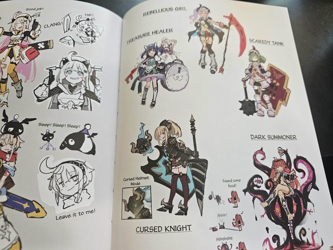 Calamity Angels what if art book | The Outerhaven