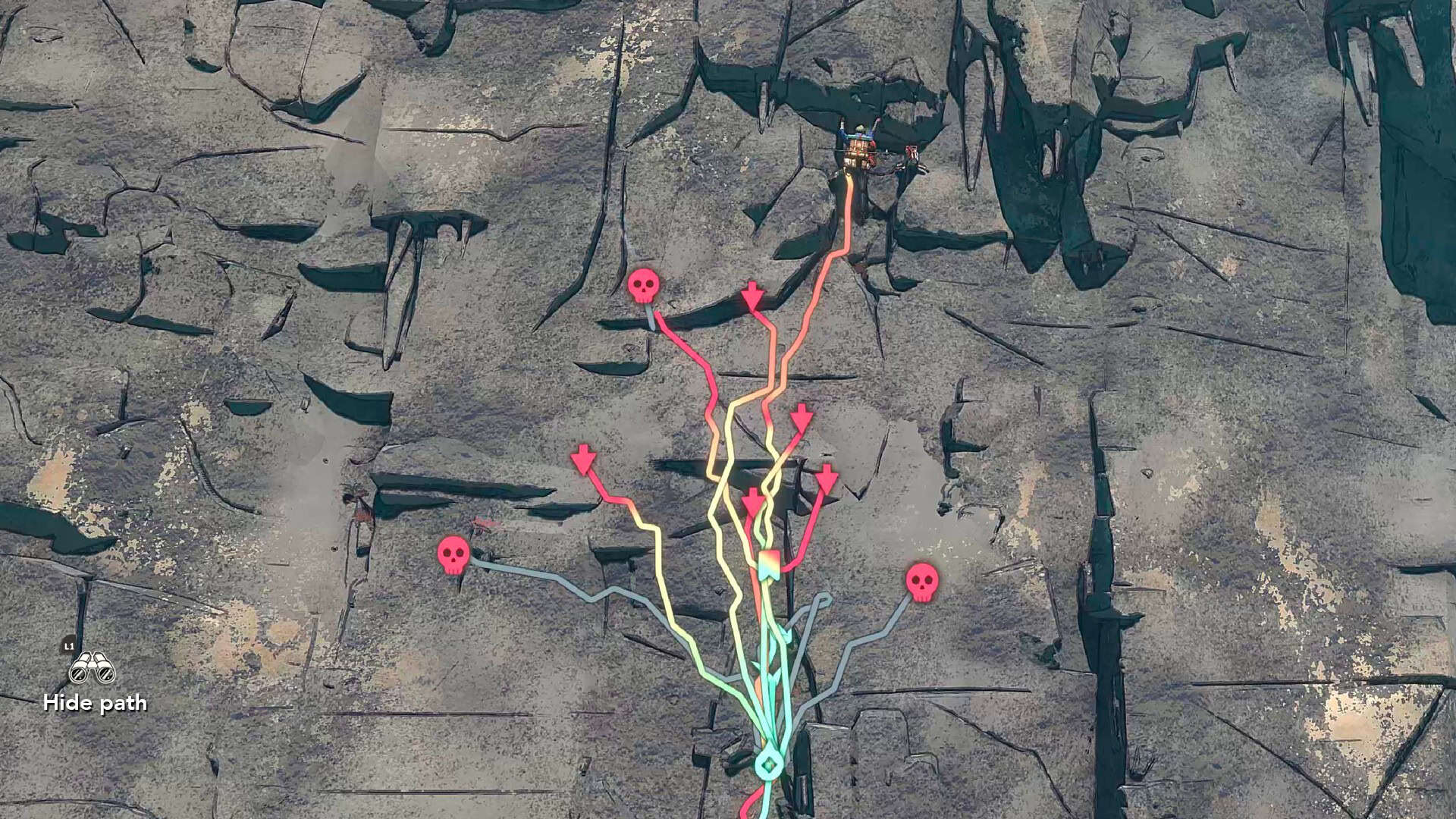 Cairn Avenues | The Outerhaven Cairn traversal and climbing route screenshot