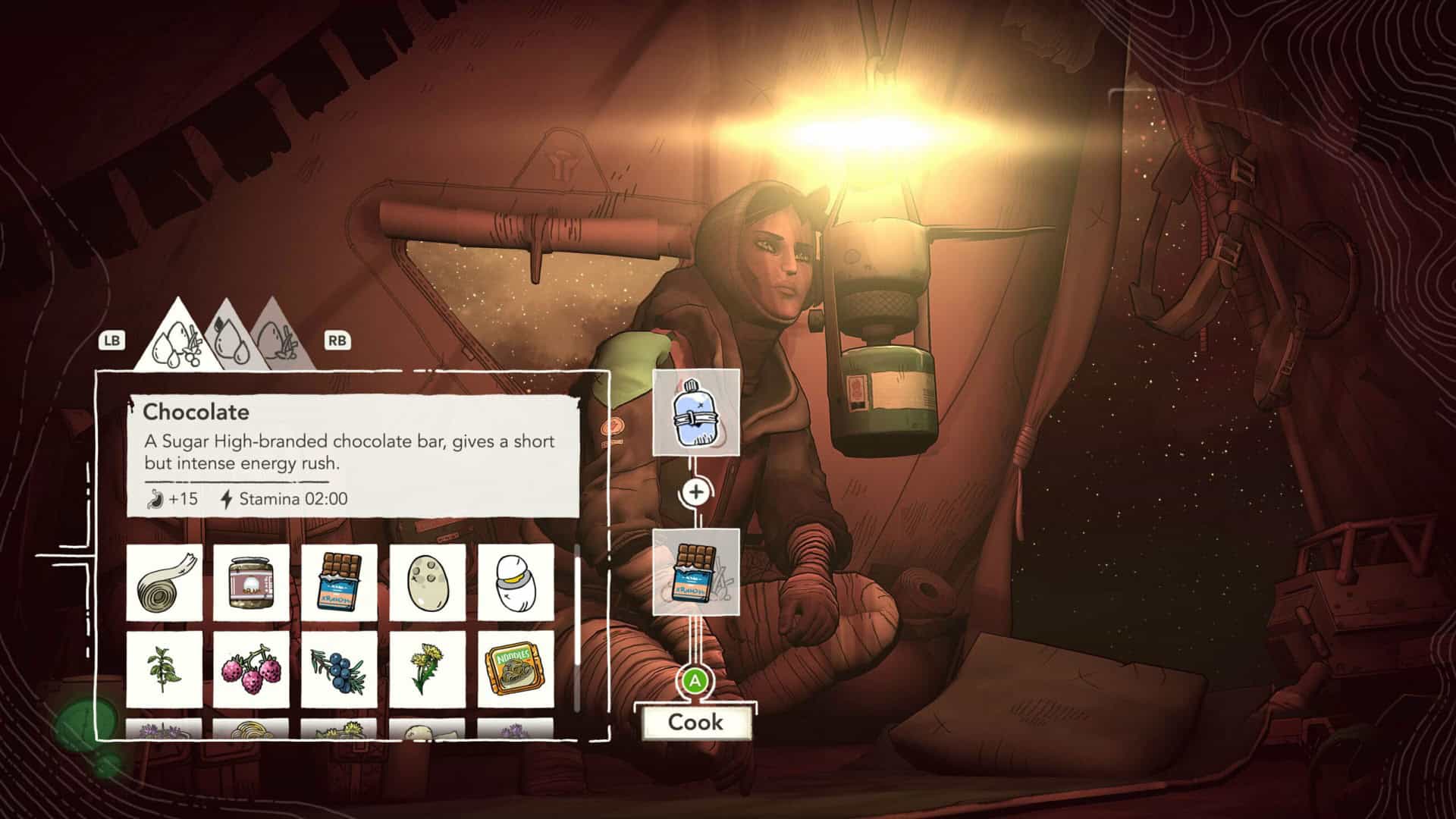 Cairn Items | The Outerhaven Cairn items and climbing tools screenshot