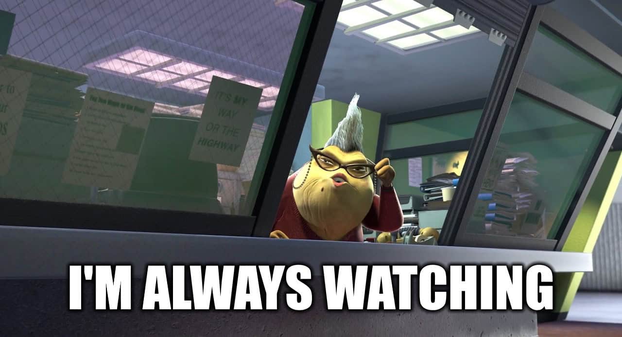 Monsters Inc - Always Watching | The Outerhaven Monsters Inc - Always Watching