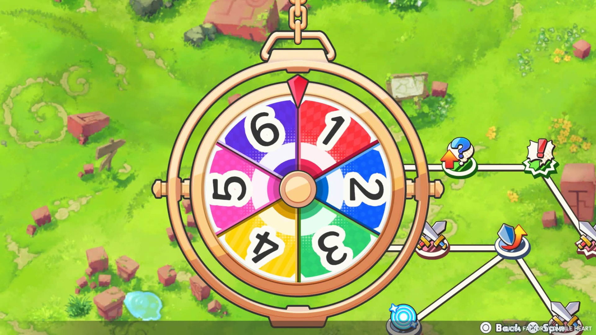 Calamity Angels Compass | The Outerhaven Compass UI screenshot for Calamity Angels: Special Delivery