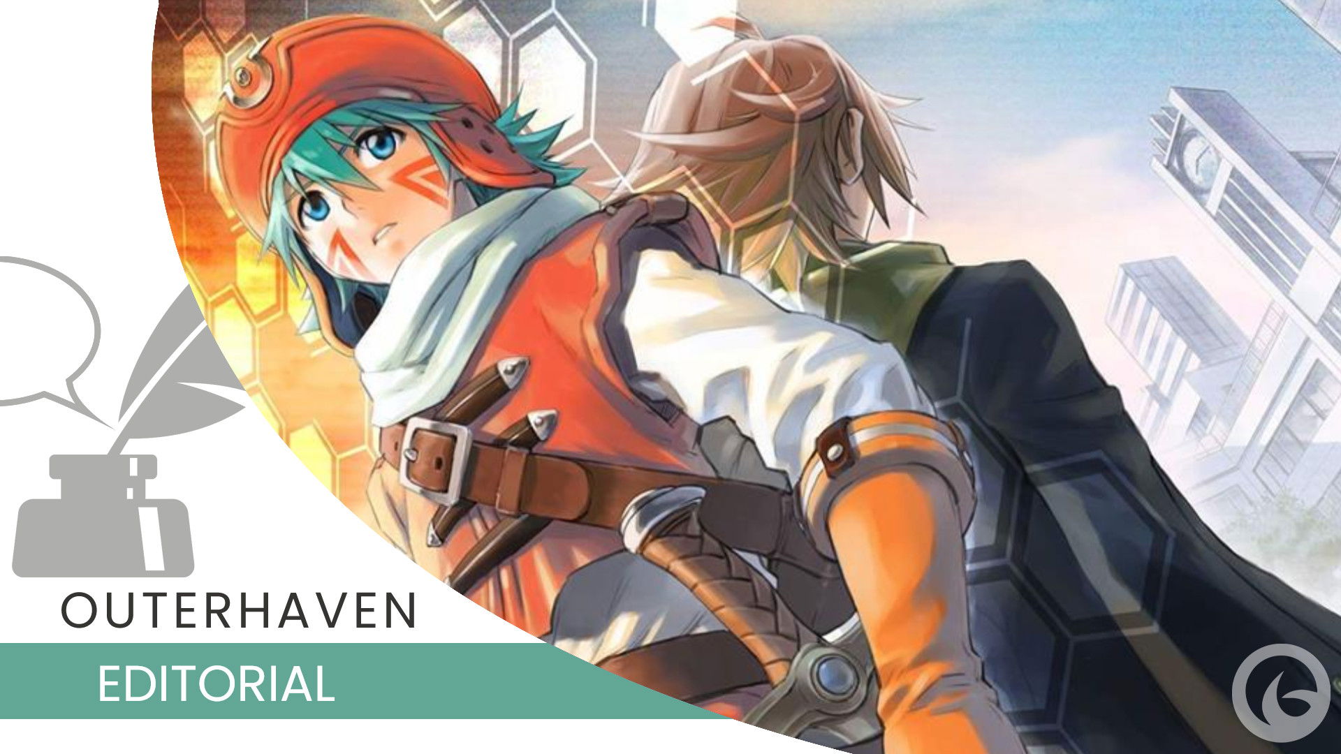 hack editorial | The Outerhaven Editorial template for .hack showing kite