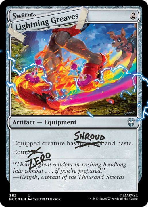 Lightning Greaves | The Outerhaven