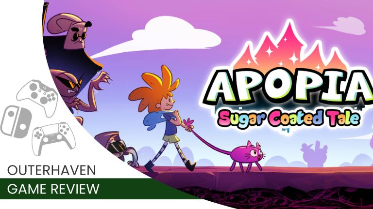 Apopia Sugar Coated Tale Review | The Outerhaven Video Game review template for Apopia: Sugar Coated Tale