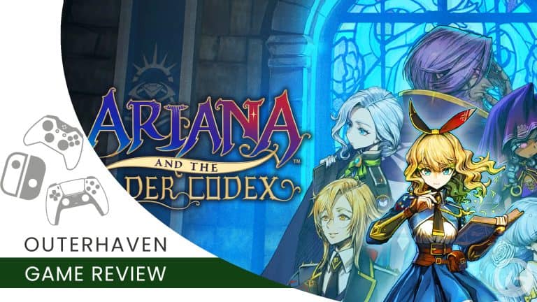 Ariana and the Elder Codex Review | The Outerhaven Video Game review template for Ariana and the Elder Codex