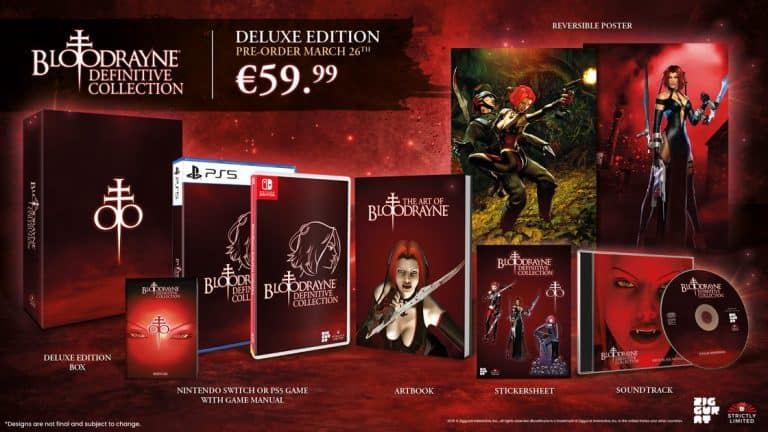 BRD_DE-BANNER-16-9 | The Outerhaven Revised contents of the BloodRayne: Definitive Collection Deluxe Edition