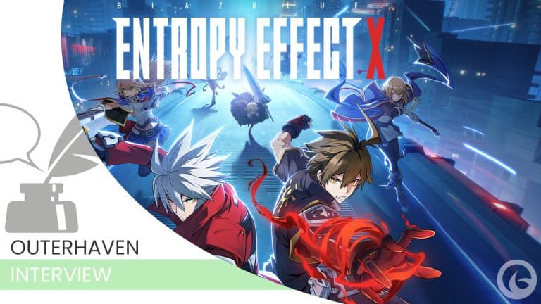 Blazblue Entropy Effect X | The Outerhaven Interview template image with BlazBlue entroy effect X for Michael Jiang