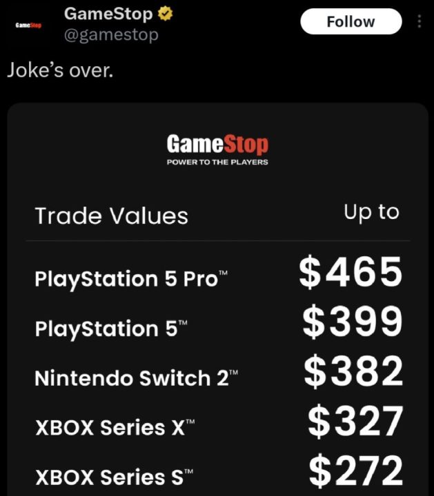 Gamestop-March-April-2026-PS5-Trade-in-values | The Outerhaven Gamestop-March-April-2026-PS5-Trade-in-values