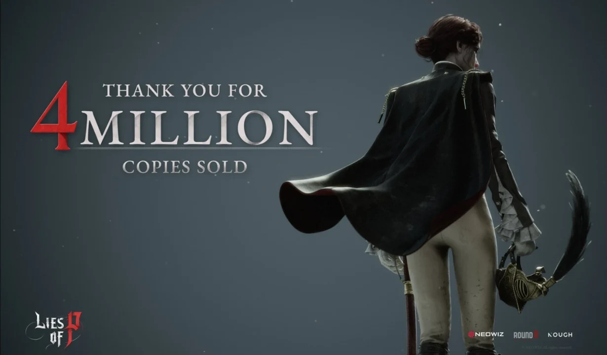 NEOWIZ Announces Lies of P Has Surpassed 4 Million Copies Sold | The Outerhaven Lies of P has sold over 4 million copies
