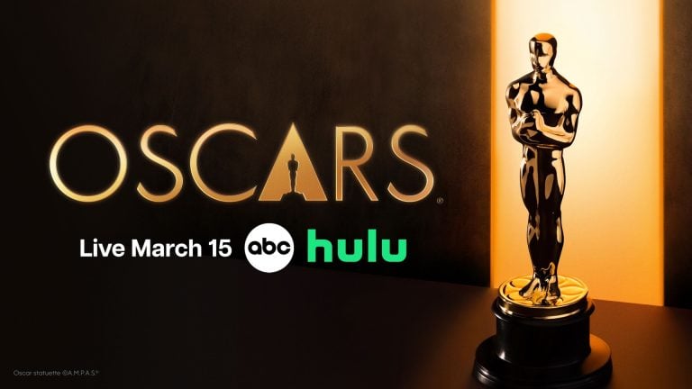 Oscars 2026 | The Outerhaven Logo for the 2026 Oscars with the golden statues