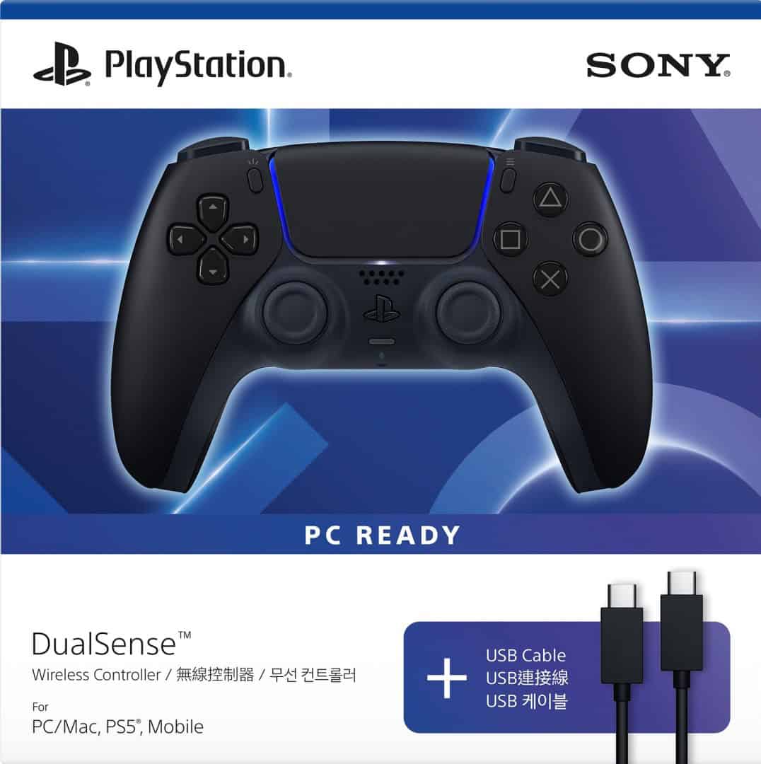 PlayStation PC-Ready Dualsense controller boxart | The Outerhaven PlayStation PC-Ready Dualsense controller boxart