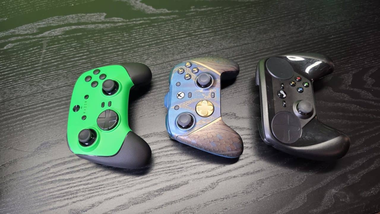 Razer Wolverine v3 Pro 8K - Alongside other controllers | The Outerhaven Razer Wolverine v3 Pro 8K - Alongside other controllers