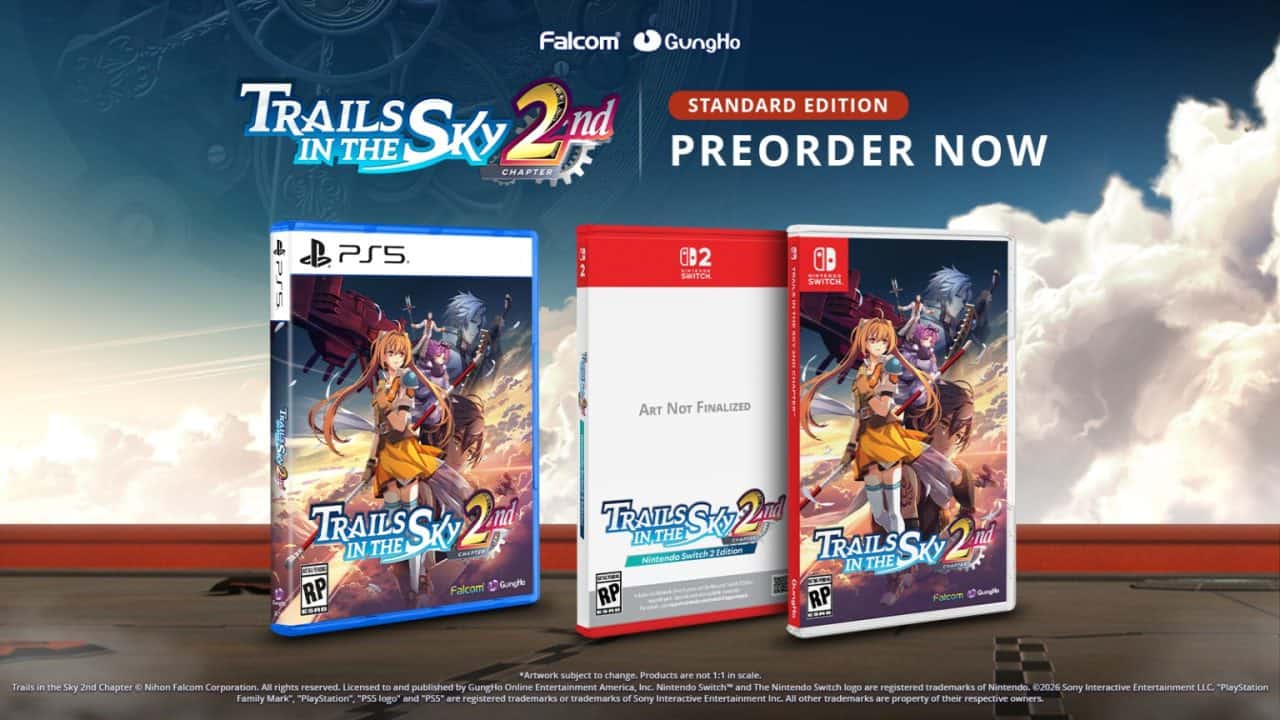 Trails in the Sky 2nd Chapter Standard Edition Preorders | The Outerhaven Trails in the Sky 2nd Chapter Standard Edition Preorders