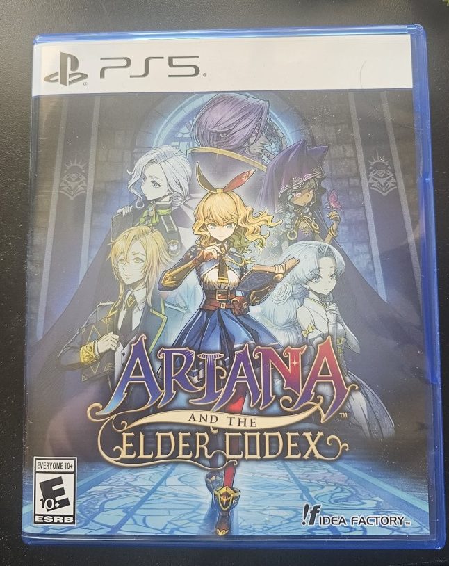 Ariana Elder Codex Front View | The Outerhaven A front picture of the main cover art of Ariana and the Elder Codex