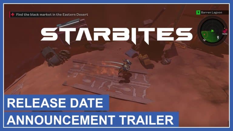 starbites announcement | The Outerhaven YouTube thumbnail for Starbites Release date Announcement trailer