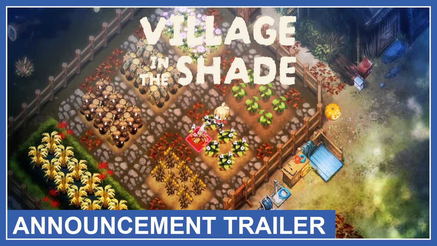 village-announce | The Outerhaven YouTube thumbnail for the announcement trailer for Village in the Shade