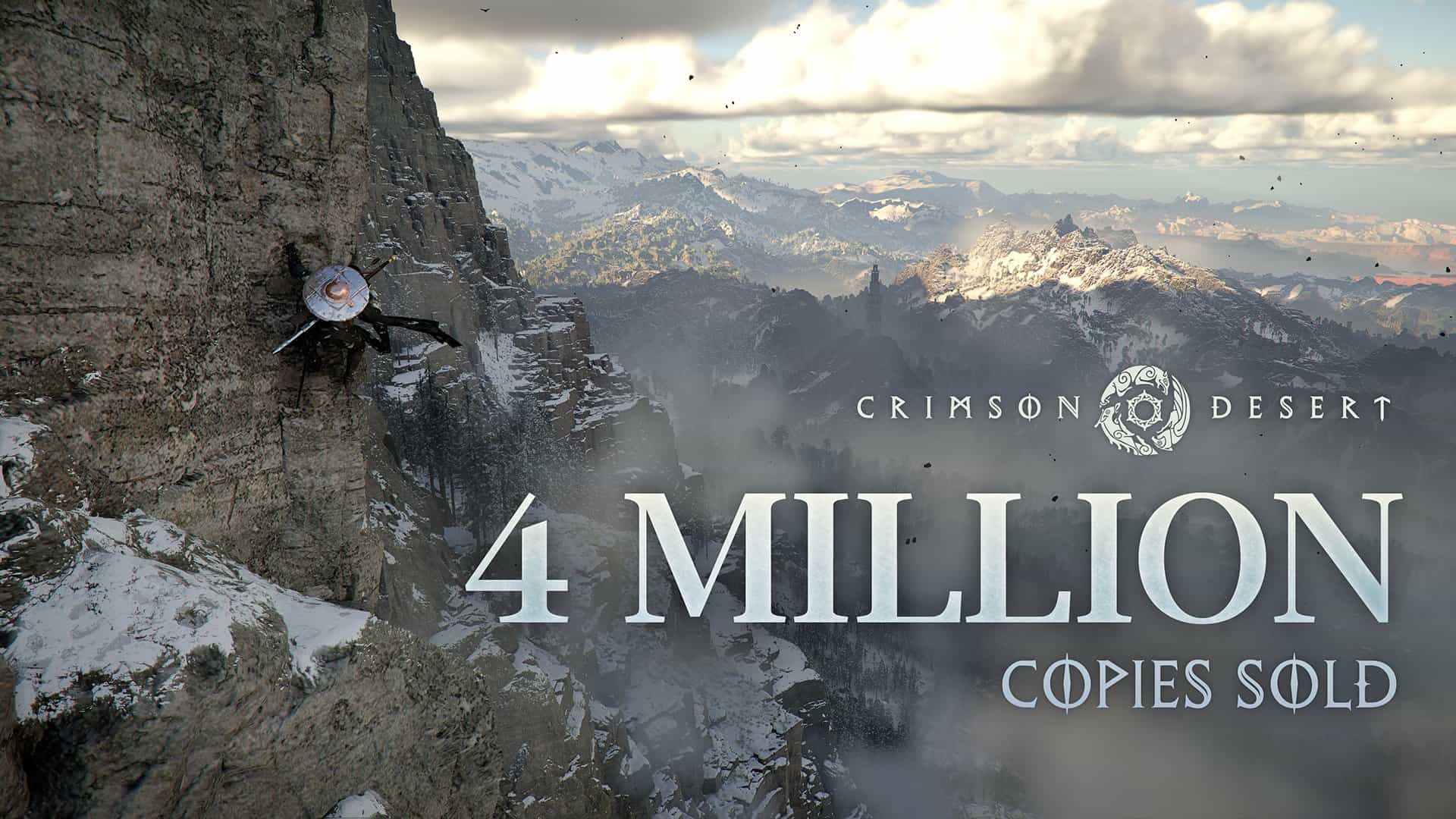 Crimson Desert 4 million copies sold | The Outerhaven Crimson Desert 4 million copies sold