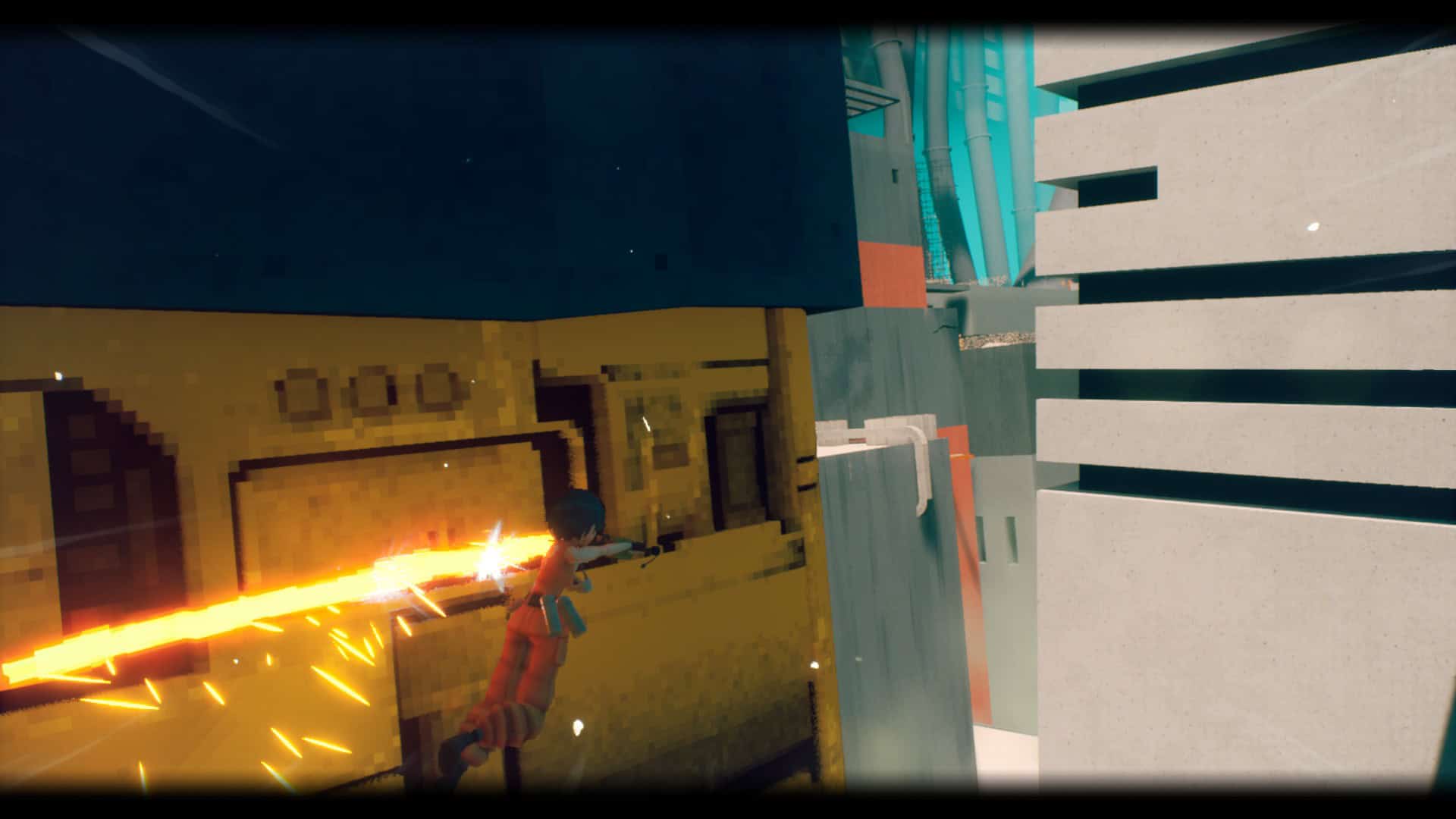 Motorslice Boss | The Outerhaven P Motorslicing a helicopter boss in Motorslice