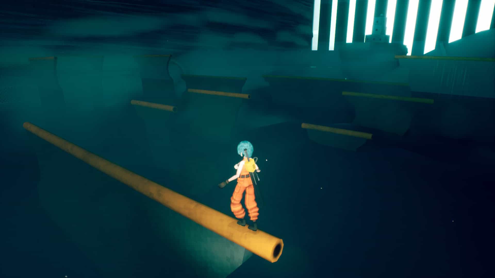 Motorslice pipes | The Outerhaven P parkour over pipes in Motorslice