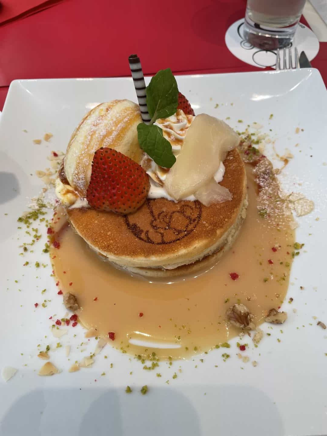 SquareEnixCafePancakes | The Outerhaven Square Enix Chocobo Pancakes