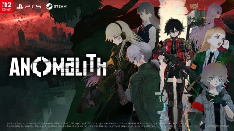 FURYU Announces New Game ANOMALITH YouTube Thumbnail for the trailer announcement for ANOMALITH