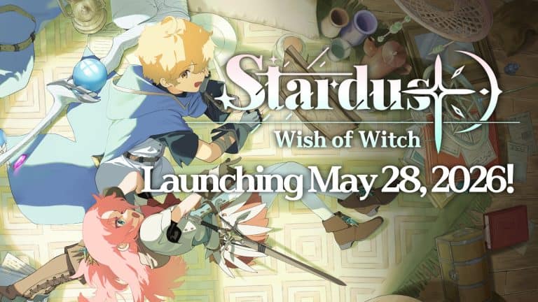 Stardust Launch | The Outerhaven Key art of launch news for STARDUST: Wish of Witch
