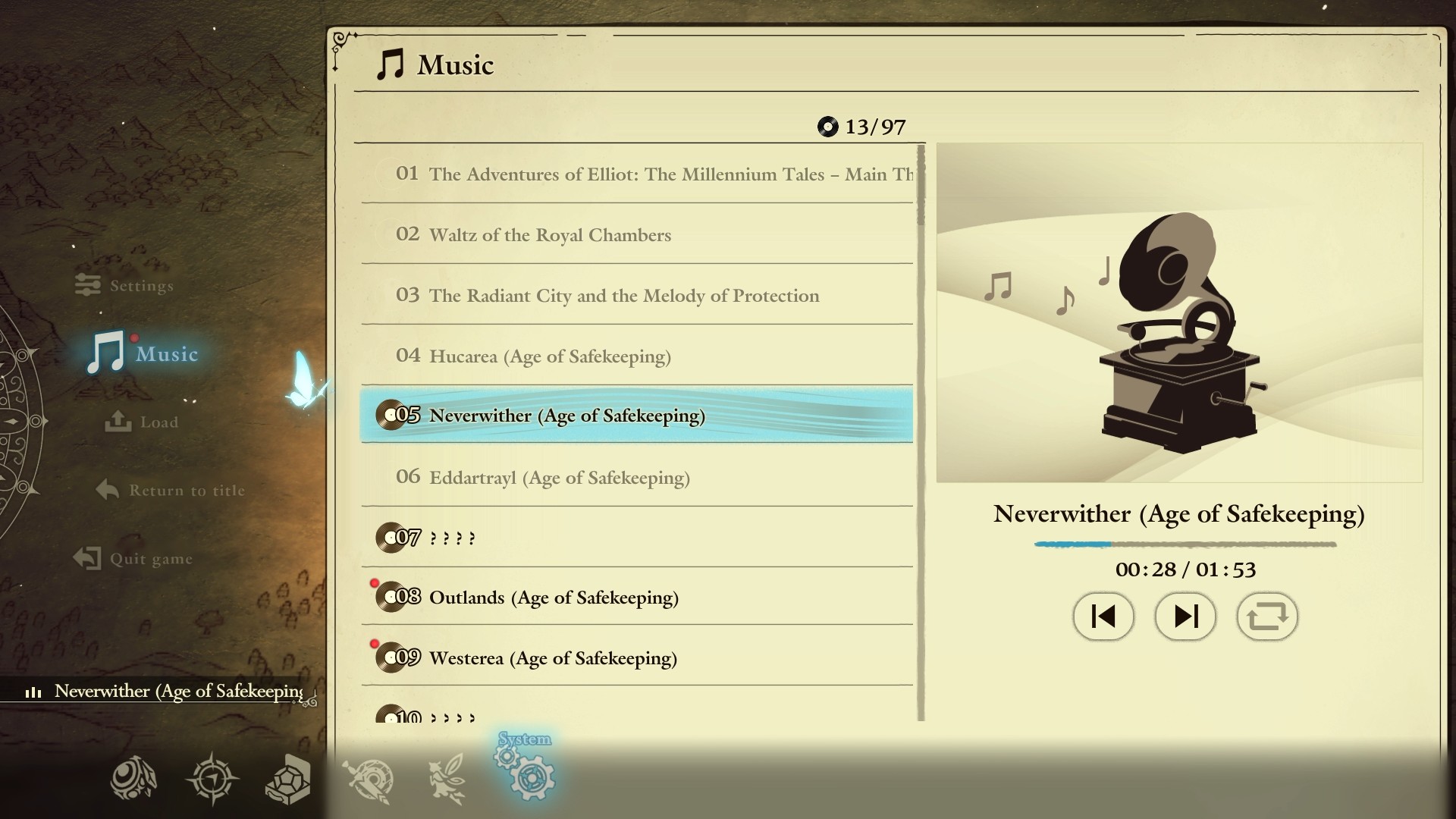 The Adventures of Elliot The Millennium Tales | The Outerhaven The Adventures of Elliot Music